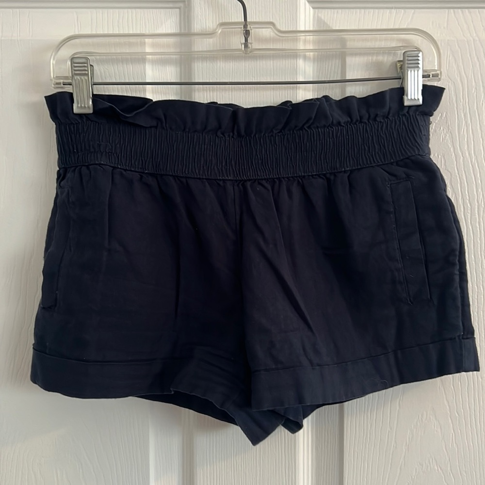 Nordstrom BP Ruffle Top Navy Short